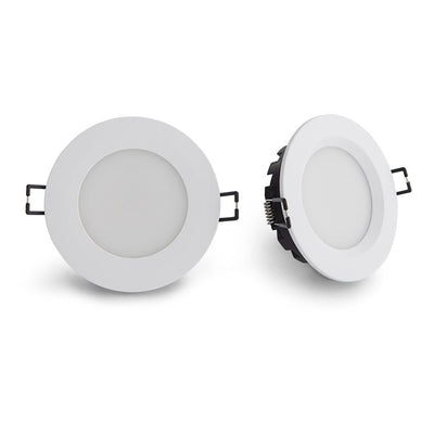 Atom ALTIUS - 7W LED 4-CCT Colour Switchable Dimmable Interchangeable Trim Downlight IP44-Atom Lighting-Ozlighting.com.au