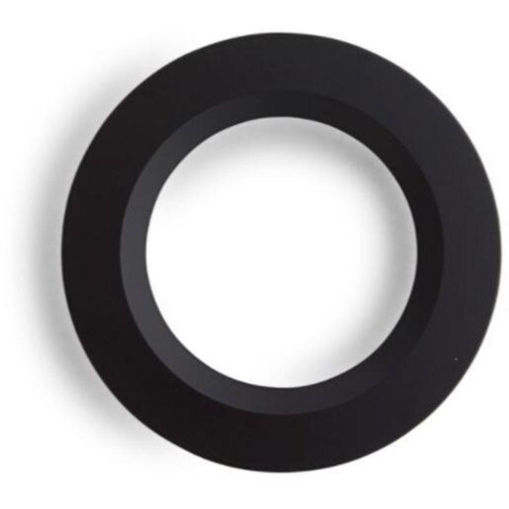 Atom ALTIUS-TRIM - Altius Series Flush/Recessed Interchangeable Trim Accessory - Black/Satin Nickel-Atom Lighting-Ozlighting.com.au