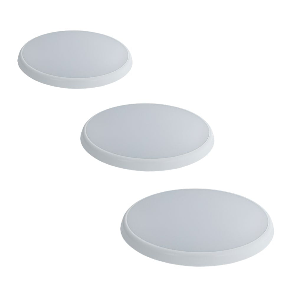 Atom AT3014 LED Oyster Light - Low-Profile, IP54, Round-Atom Lighting-Ozlighting.com.au