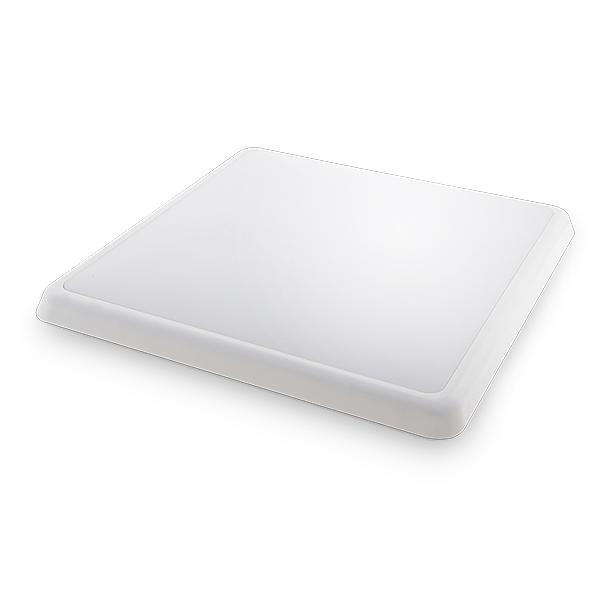 Atom AT3015 LED Oyster Light - 18W, Dimmable, Square Low Profile, IP54-Atom Lighting-Ozlighting.com.au