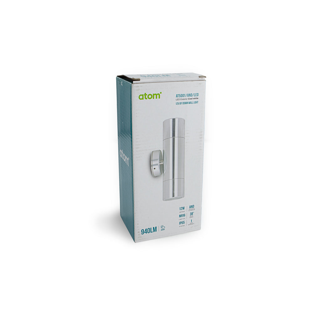 Atom AT5001 - 12W Up/Down LED Light IP65 12V-Atom Lighting-Ozlighting.com.au
