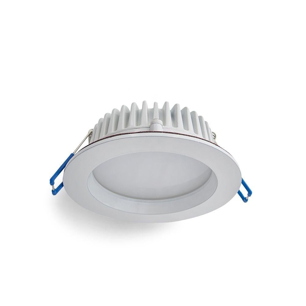 Atom AT9012-FIRE-RATED LED Downlight - 12W, 3000K/4000K, Dimmable, IP65, Round, Deep Face-Atom Lighting-Ozlighting.com.au