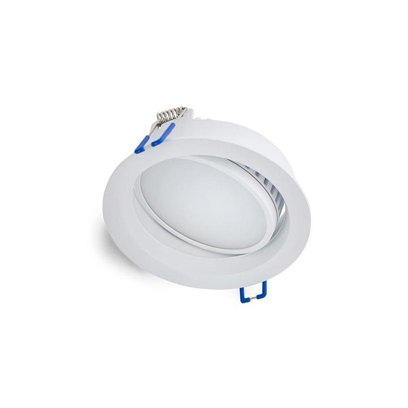 Atom AT9020 - 13W LED Dimmable Round Tilt Adjustable Downlight IP20-Atom Lighting-Ozlighting.com.au
