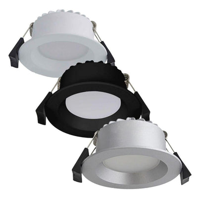 Atom AT9023 - 7W LED Tri-Colour Dimmable Mini Deep Face Downlight IP54-Atom Lighting-Ozlighting.com.au