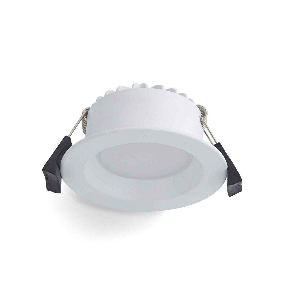 Atom AT9023 LED Downlight - 7W, Tri-Colour, Dimmable, IP54, Deep Face-Atom Lighting-Ozlighting.com.au