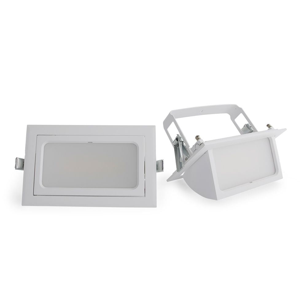 Atom AT9043 - 35W LED Rectangular Shop Light with LED Driver IP20-Atom Lighting-Ozlighting.com.au
