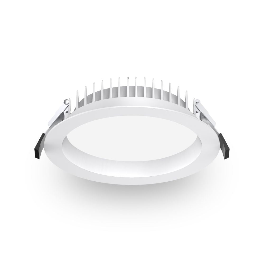 Atom AT9045 - 12W/18W/25W/35W LED Tri-Colour Dimmable Commercial Downlight IP54-Atom Lighting-Ozlighting.com.au