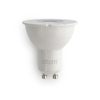 Atom AT9451 - 8W LED 36° Dimmable GU10 Shape PC Globe - 6500K-Atom Lighting-Ozlighting.com.au