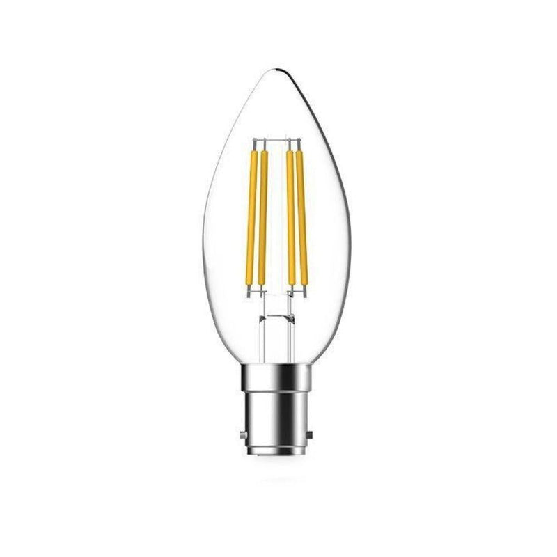 Atom AT9471 - 4.8W LED Candle Filament Globe -B22/B15/E14-Atom Lighting-Ozlighting.com.au