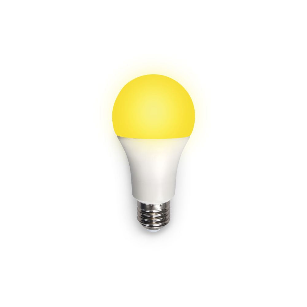 Atom AT9479 LED Globe - 12W, B22/E27, A60, Yellow-Atom Lighting-Ozlighting.com.au