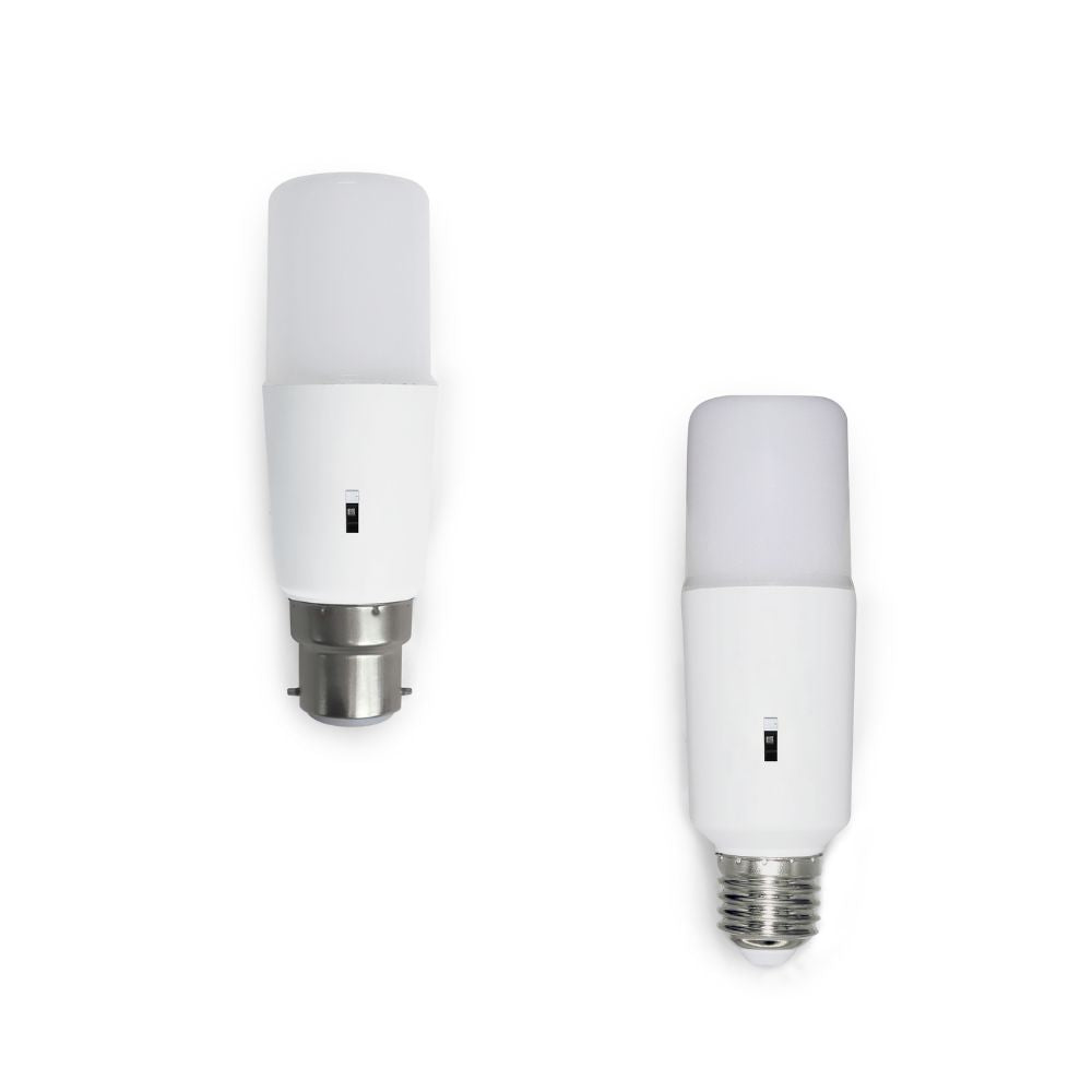 Atom AT9489 LED Globe - 9W, B22/E27, Tri-Colour, Tubular-Atom Lighting-Ozlighting.com.au