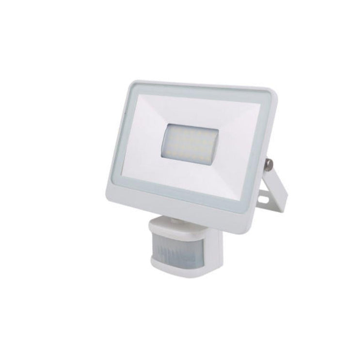 Atom AT9819 - 10W/20W/30W/50W LED Slim Exterior Floodlight With Sensor IP44 - 5000K-Atom Lighting-Ozlighting.com.au