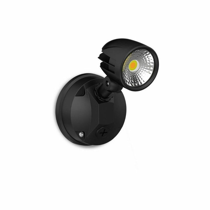 Atom CONDOR - 12W LED Tri-Colour Single Head Exterior Spotlight IP65-Atom Lighting-Ozlighting.com.au