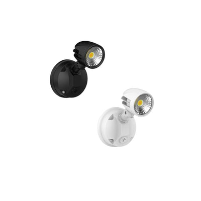Atom CONDOR - 12W LED Tri-Colour Single Head Exterior Spotlight IP65-Atom Lighting-Ozlighting.com.au