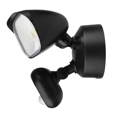 Brilliant ALLY - 20W LED Smart Wi-Fi Exterior Twin Head Security Camera Spotlight With Sensor IP44 - 4000K-Brilliant Lighting-Ozlighting.com.au