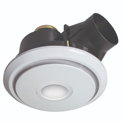 Brilliant BOREAL-II - Round Exhaust Fan with Tricolour switchable CCT LED Light-Brilliant Lighting-Ozlighting.com.au