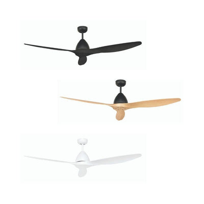 Brilliant CANYON - 3 Blade 1400mm ABS DC Remote Control Ceiling Fan without Light-Brilliant Lighting-Ozlighting.com.au
