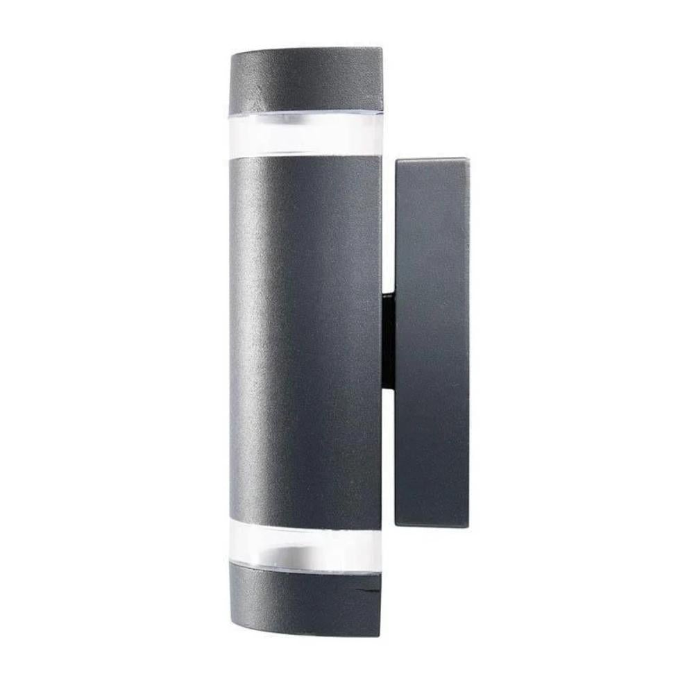 Brilliant DORMON-2WB - 2XGU10 Modern Exterior Up/Down Wall Light IP44-Brilliant Lighting-Ozlighting.com.au