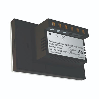 Brilliant ELITE-WALL-SWITCH-SMART - Smart Wall Switch Series-Brilliant Lighting-Ozlighting.com.au