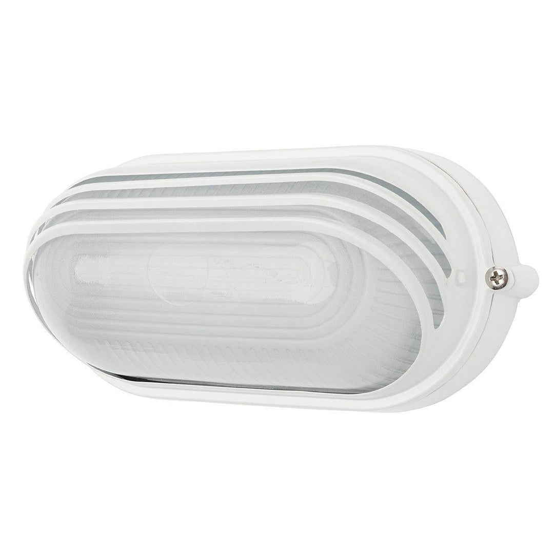 Brilliant ESSEX - 7.5W LED Exterior Plain/Eyelid Oval Bunker Light IP54 - 3000K-Brilliant Lighting-Ozlighting.com.au