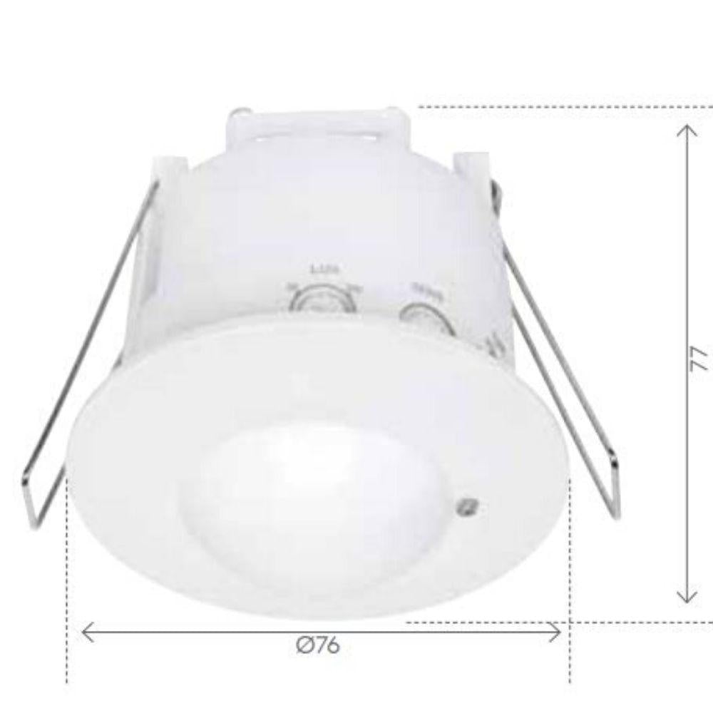 Brilliant EYE 360 Recessed Security Sensor - Microwave Occupancy-Brilliant Lighting-Ozlighting.com.au