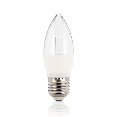 Brilliant GLOBE-CANDLE - 4W LED Candle C35 Shape Clear Globe 3000K - E27-Brilliant Lighting-Ozlighting.com.au