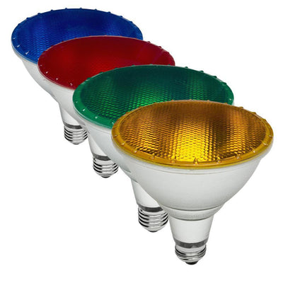Brilliant GLOBE-PAR38 - 15W LED PAR38 Reflector Shape Coloured Globe IP65 - E27-Brilliant Lighting-Ozlighting.com.au