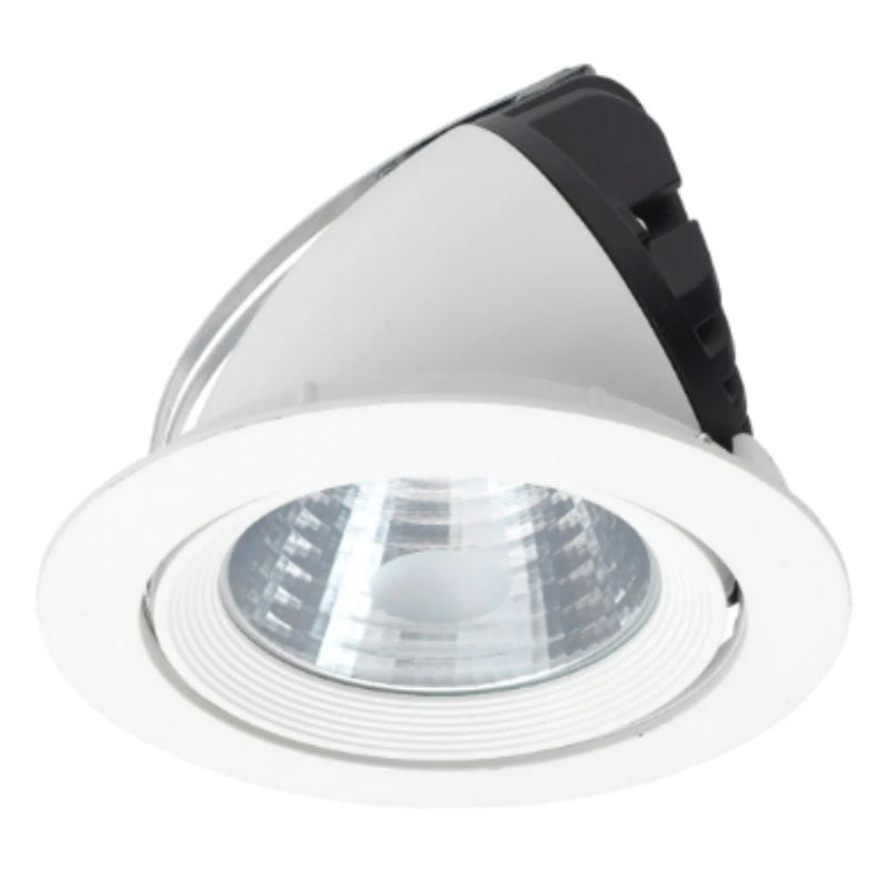Brilliant GRIFFIN - 30W LED Tri-Colour Dimmable Snorkel Scoop Adjustable Commercial Shop Light IP20-Brilliant Lighting-Ozlighting.com.au