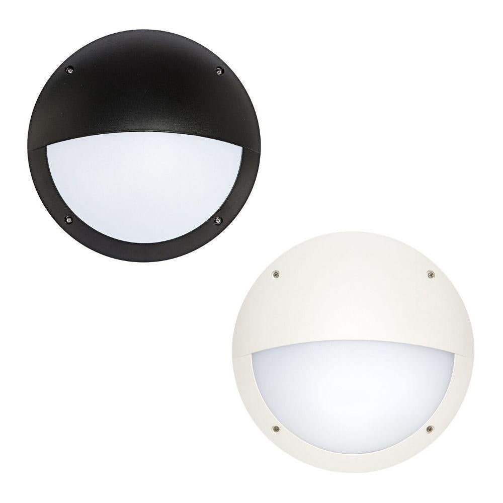 Brilliant HARDY Outdoor LED Eyelid Round Vandal Proof Bunker - 12W, IP66-Brilliant Lighting-Ozlighting.com.au