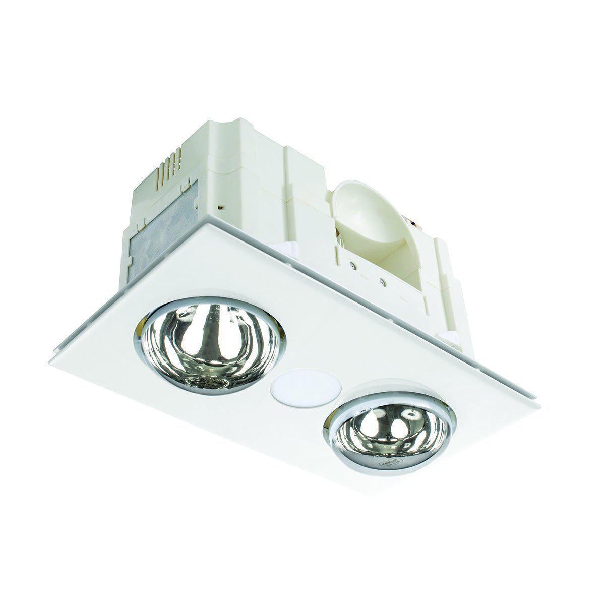 Brilliant HORIZON-2 Bathroom Heater-Light-Exhaust Fan - 3-in-1-Brilliant Lighting-Ozlighting.com.au