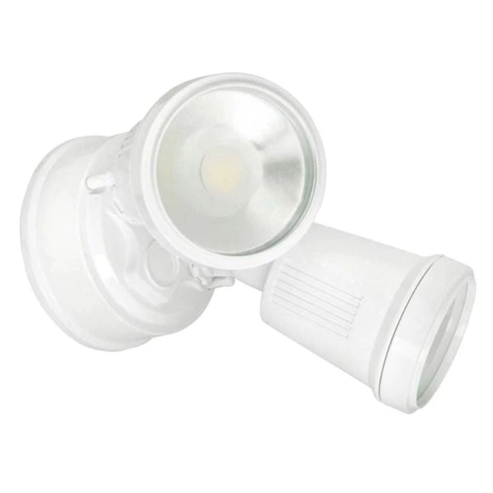 Brilliant HUNTER-TRIO Twin Head LED Outdoor Spotlight - 22W Tri-Colour, IP65-Brilliant Lighting-Ozlighting.com.au