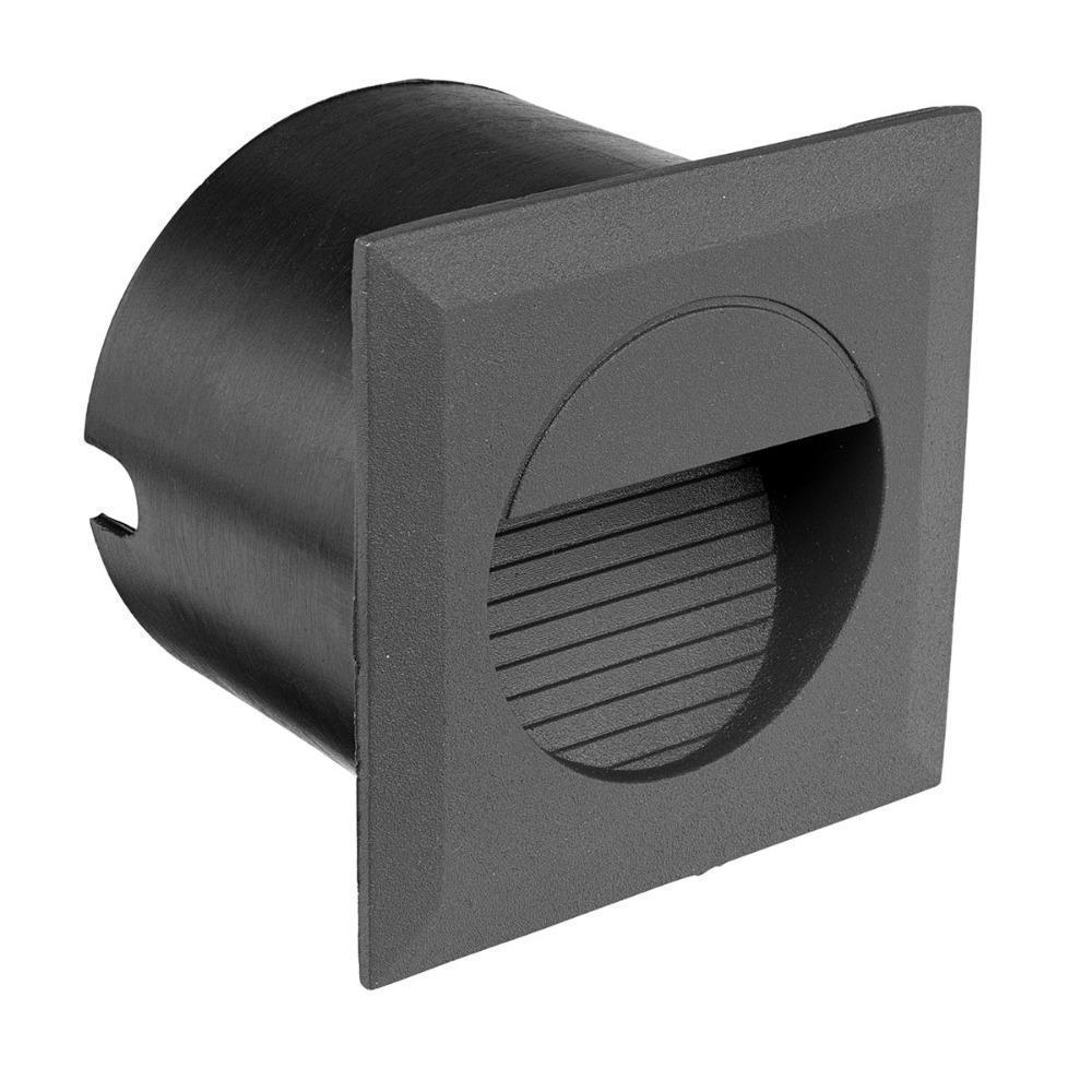 Brilliant LACHLAN Recessed LED Outdoor Step Light - 1.2W Square, IP44, 4200K-Brilliant Lighting-Ozlighting.com.au