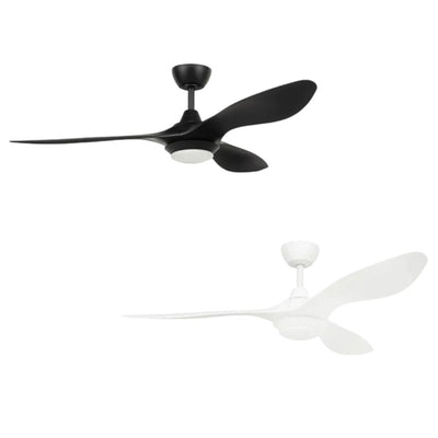 Brilliant MALTA - 52" 1320mm 3-Blade DC Ceiling Fan with CCT LED Light-Brilliant Lighting-Ozlighting.com.au