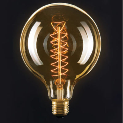 Brilliant MOONBEAM - 8W LED Vintage G125 Shape Spherical Filament Amber Globe 2700K - E27-Brilliant Lighting-Ozlighting.com.au