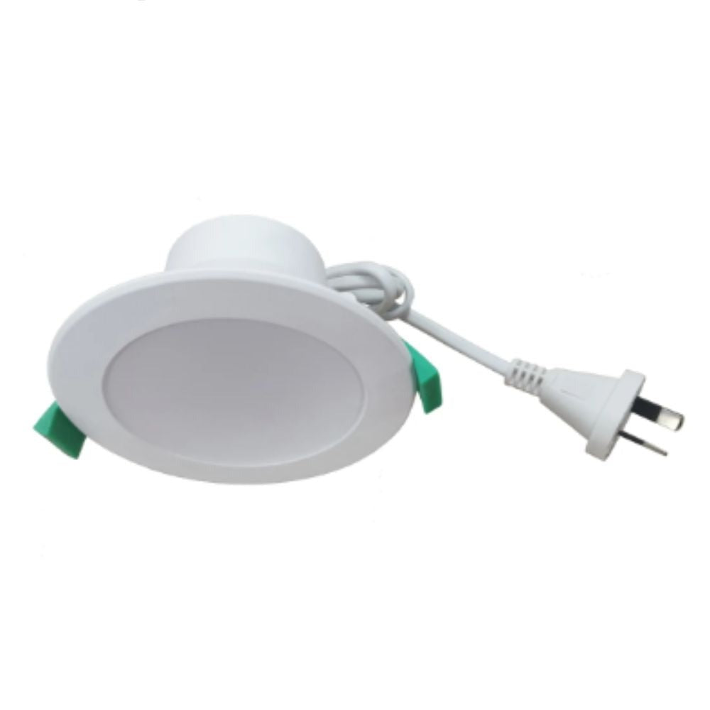 Brilliant PROJECT PROPACK-20PK - 8W LED Tri-Colour Dimmable Flat Face Downlight Kit With Socket IP44 - 20 Pack-Brilliant Lighting-Ozlighting.com.au