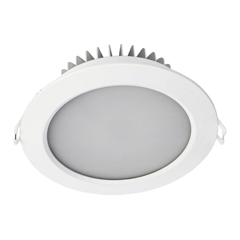 Brilliant RAMSIS LED Downlight - 13W/15W/18W/24W Tri-Colour Dimmable Flat Face, IP44, Tri-Colour-Brilliant Lighting-Ozlighting.com.au