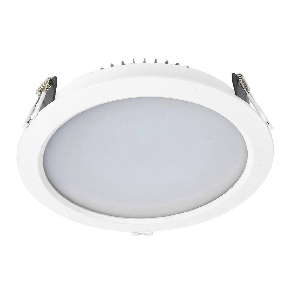 Brilliant RAMSIS LED Downlight - 13W/15W/18W/24W Tri-Colour Dimmable Flat Face, IP44, Tri-Colour-Brilliant Lighting-Ozlighting.com.au