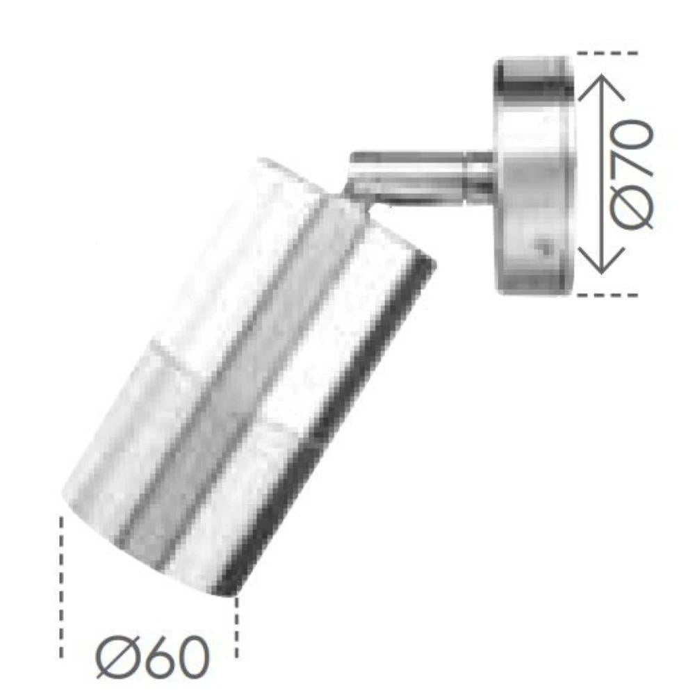 Brilliant SEAFORD-1WB LED Outdoor Wall Light - 4W GU10 Adjustable, IP65, 3000K-Brilliant Lighting-Ozlighting.com.au