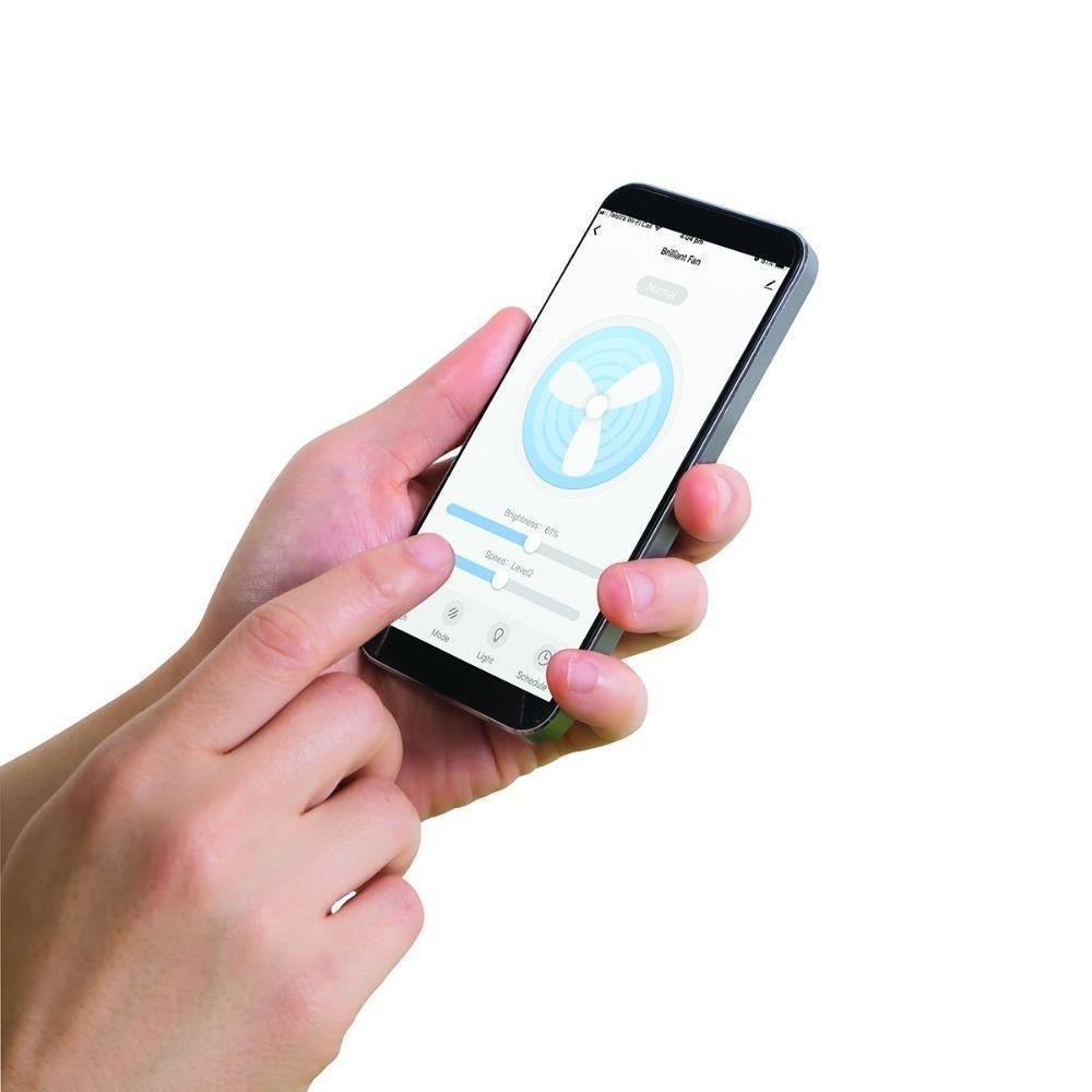 Brilliant SMART Ceiling Fan - 70W, Remote-Brilliant Lighting-Ozlighting.com.au