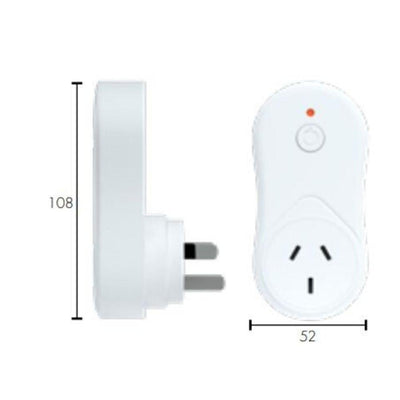 Brilliant SMART-IRELAND - WiFi Wall Plug Socket with USB Charger-Brilliant Lighting-Ozlighting.com.au