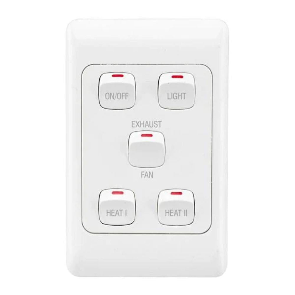 Brilliant SOLACE Bathroom Heater - 4-In-1 PTC-Brilliant Lighting-Ozlighting.com.au