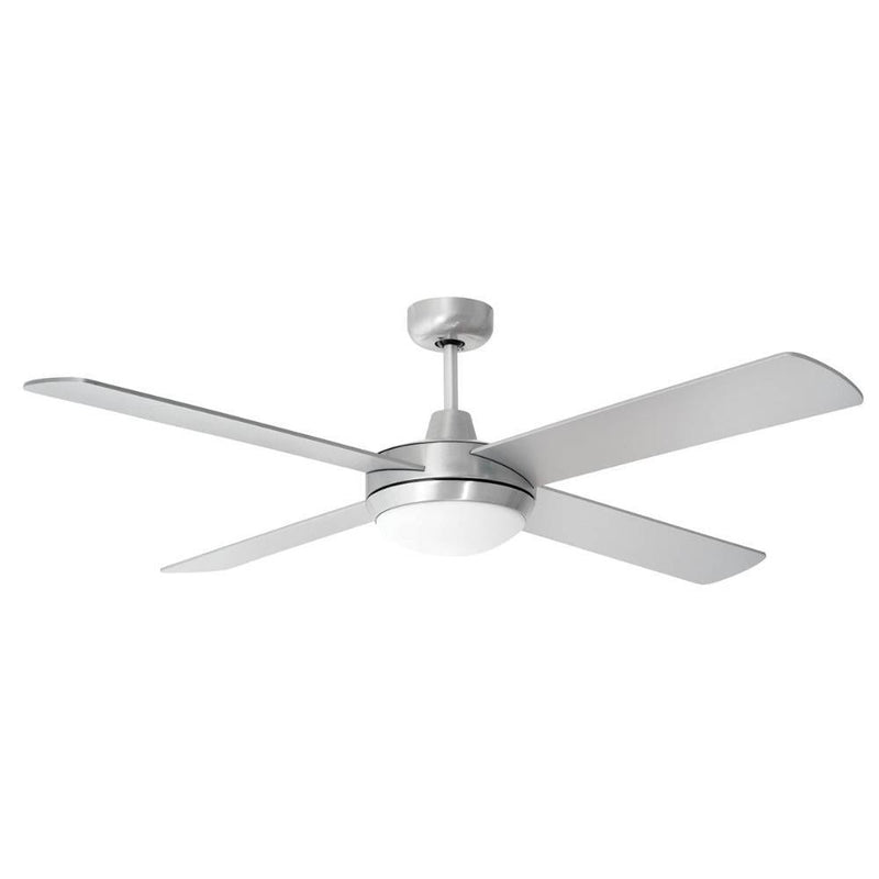 Brilliant TEMPEST - 4 Blade 1300mm Plywood AC Ceiling Fan with tricolour switchable LED Light-Brilliant Lighting-Ozlighting.com.au
