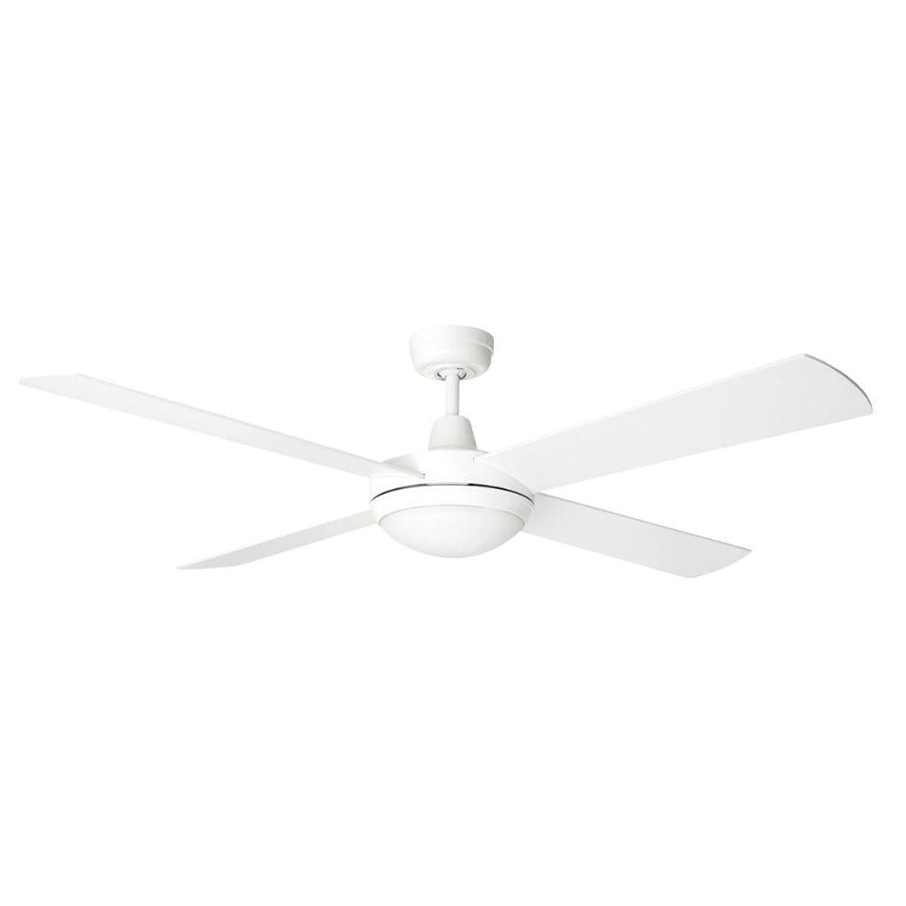 Brilliant TEMPEST AC Ceiling Fan - 4 Blade 1300mm Plywood, Tri-Colour switchable LED Light-Brilliant Lighting-Ozlighting.com.au