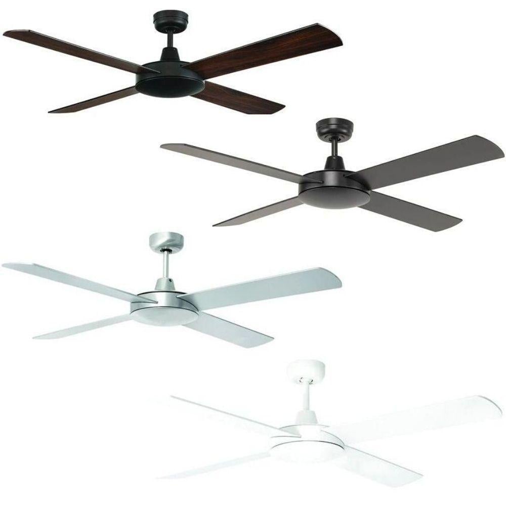 Brilliant TEMPEST-II AC Ceiling Fan - 4 Blade 1300mm Plywood-Brilliant Lighting-Ozlighting.com.au
