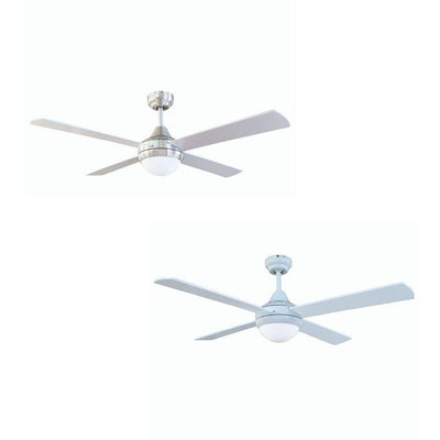 Brilliant TEMPO - 4 Blade 1200mm Plywood AC Ceiling Fan with Light Kit-Brilliant Lighting-Ozlighting.com.au