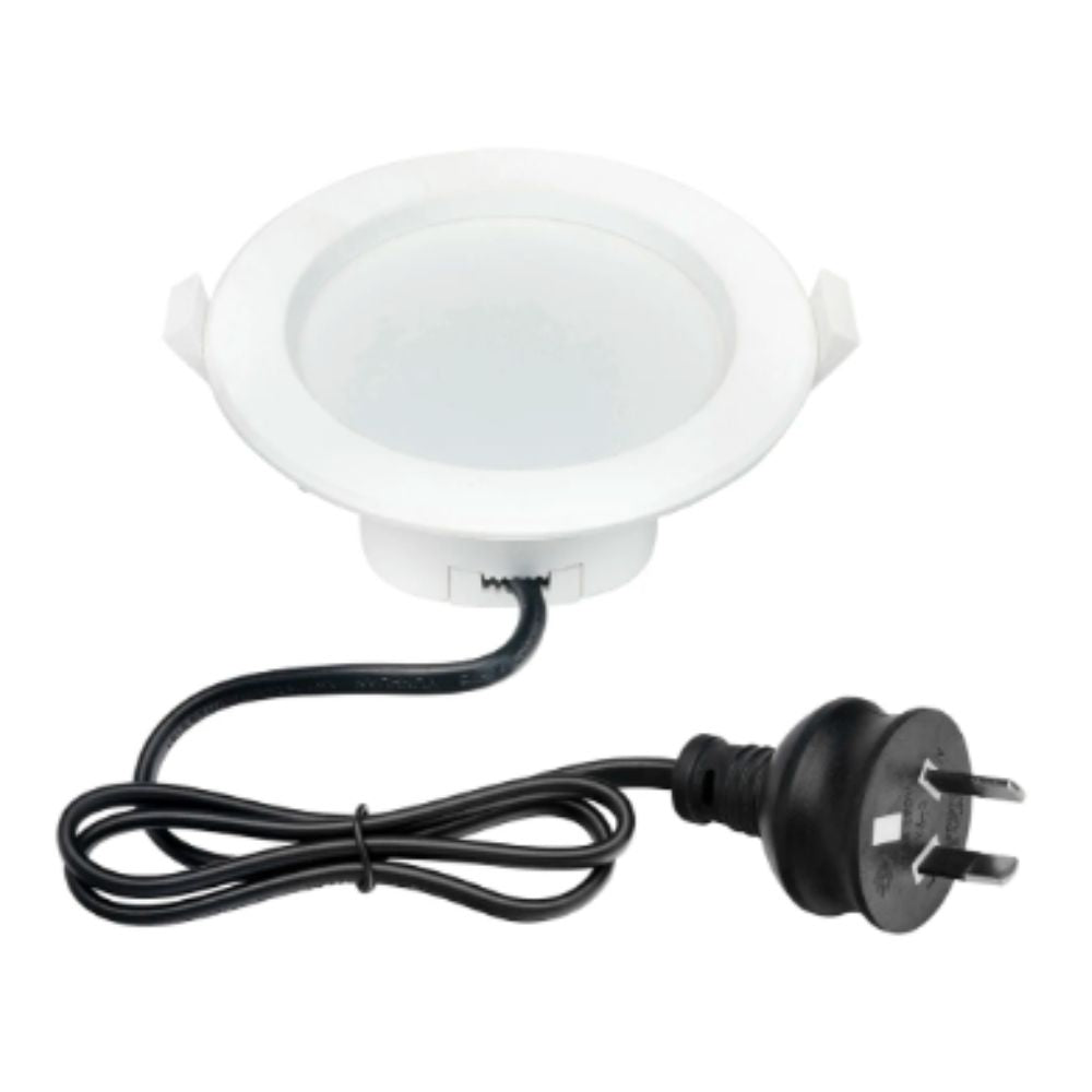 Brilliant TRILIGHT-10PK LED Downlight - 8W Tri-Colour Dimmable Deep Face, IP44, 10 Pack-Brilliant Lighting-Ozlighting.com.au
