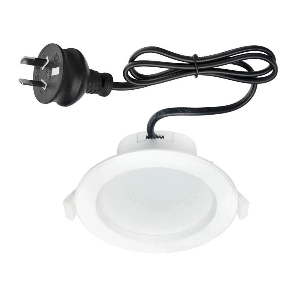 Brilliant TRILOGY LED Downlight - 8W Tri-Colour Dimmable Deep Face, IP44-Brilliant Lighting-Ozlighting.com.au