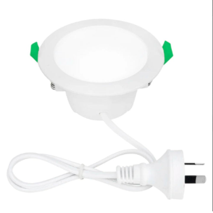 Brilliant TRILOGY-PROJECT - 8W LED Tri-Colour Dimmable Flat Face Downlight IP44-Brilliant Lighting-Ozlighting.com.au