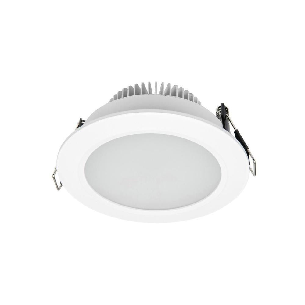 Brilliant UMBRA LED Downlight - 10W Tri-Colour Dimmable Round Flat Face, IP44-Brilliant Lighting-Ozlighting.com.au