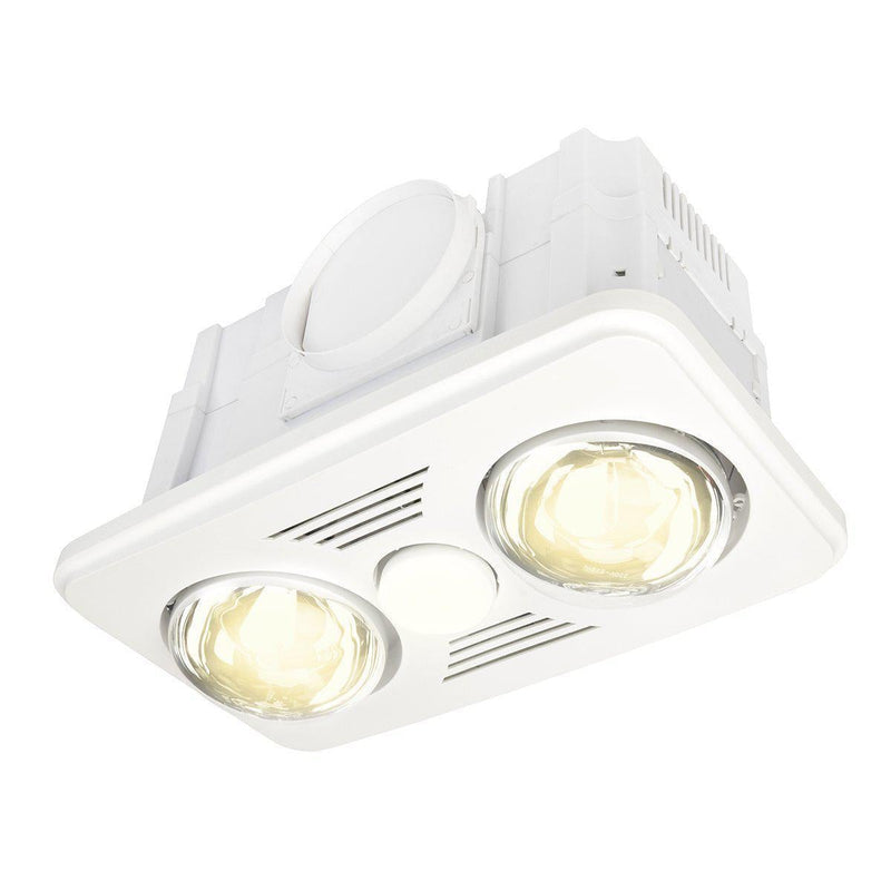 Brilliant VELOCITY-2 - 3-in-1 Bathroom Heater-Light-Exhaust Fan-Brilliant Lighting-Ozlighting.com.au